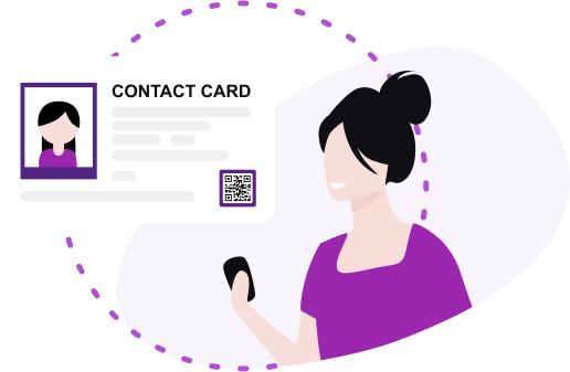 QR Contact Card